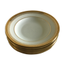 6 assiettes porcelaine de Limoges