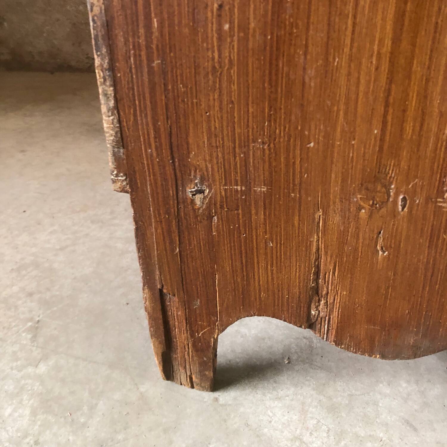 Old 19th century wardrobe