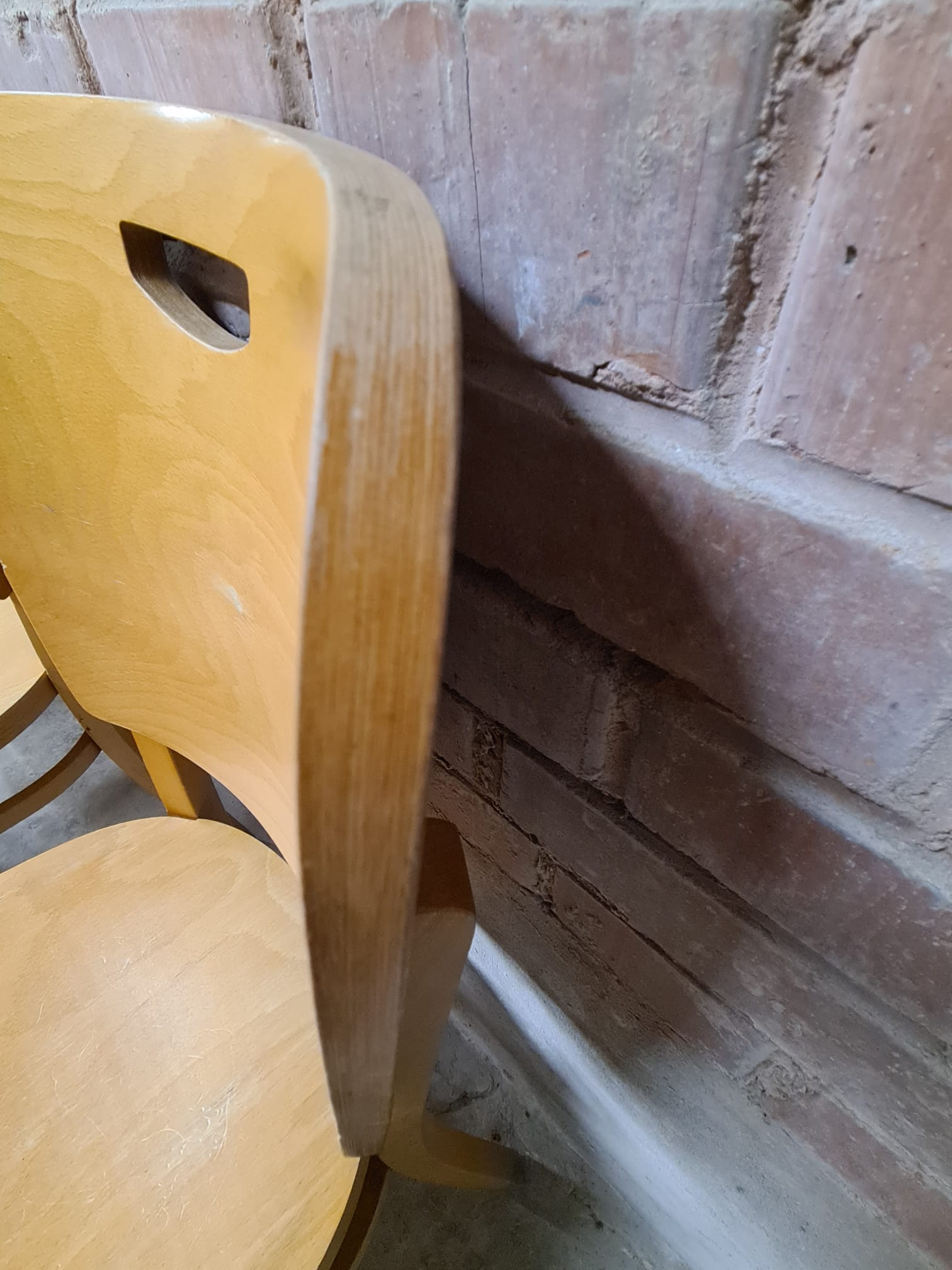 Set of 12 bistro chairs