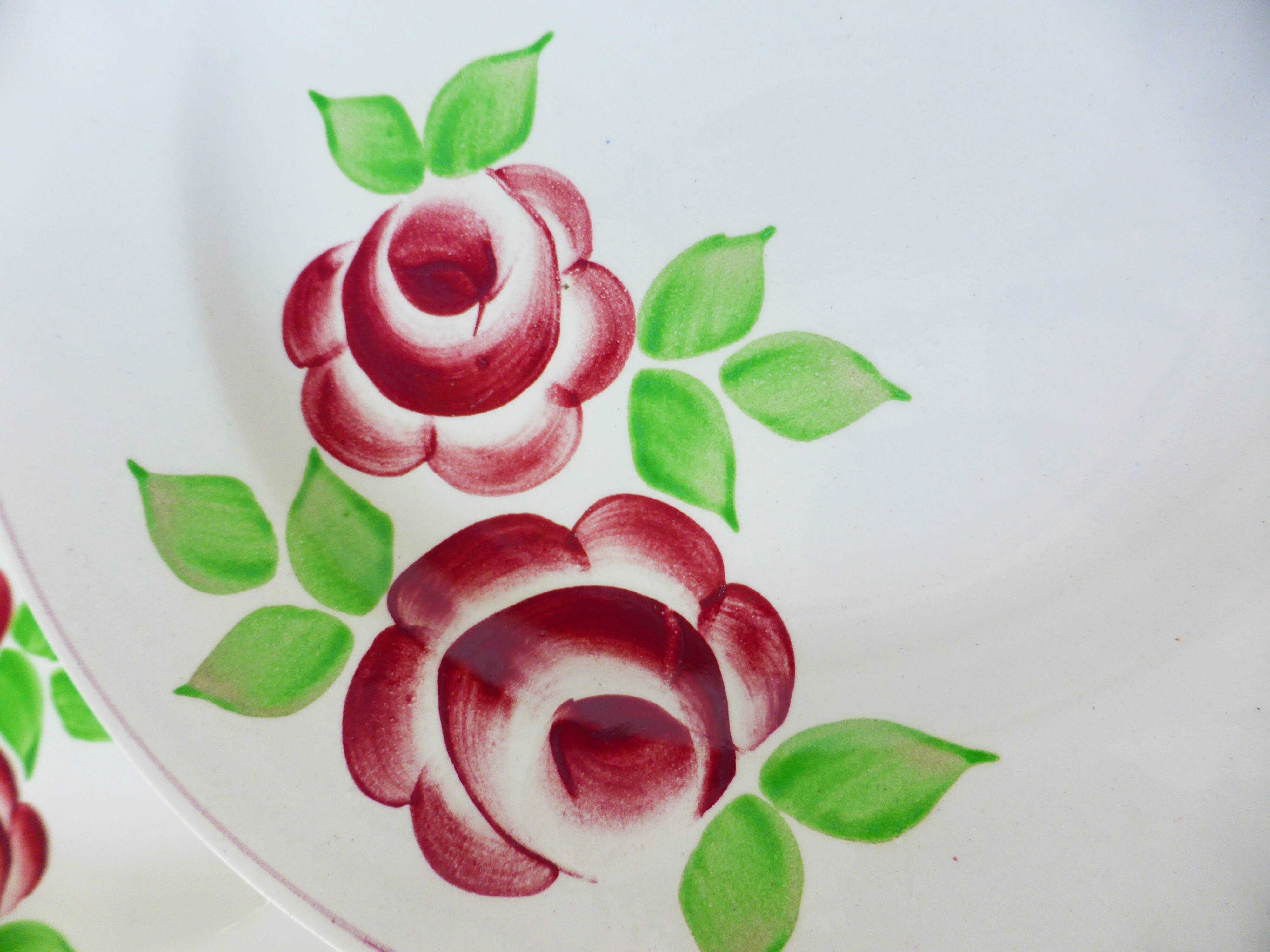 4 flat plates model Rose Mai