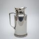 Balzano 3-piece metal and porcelain coffee set, Made in Italy