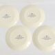 Set of 4 Figgjo Flint A La Carte Dessert Plates – MCM Norwegian Ceramics