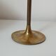 Brass candle holder, straight shape