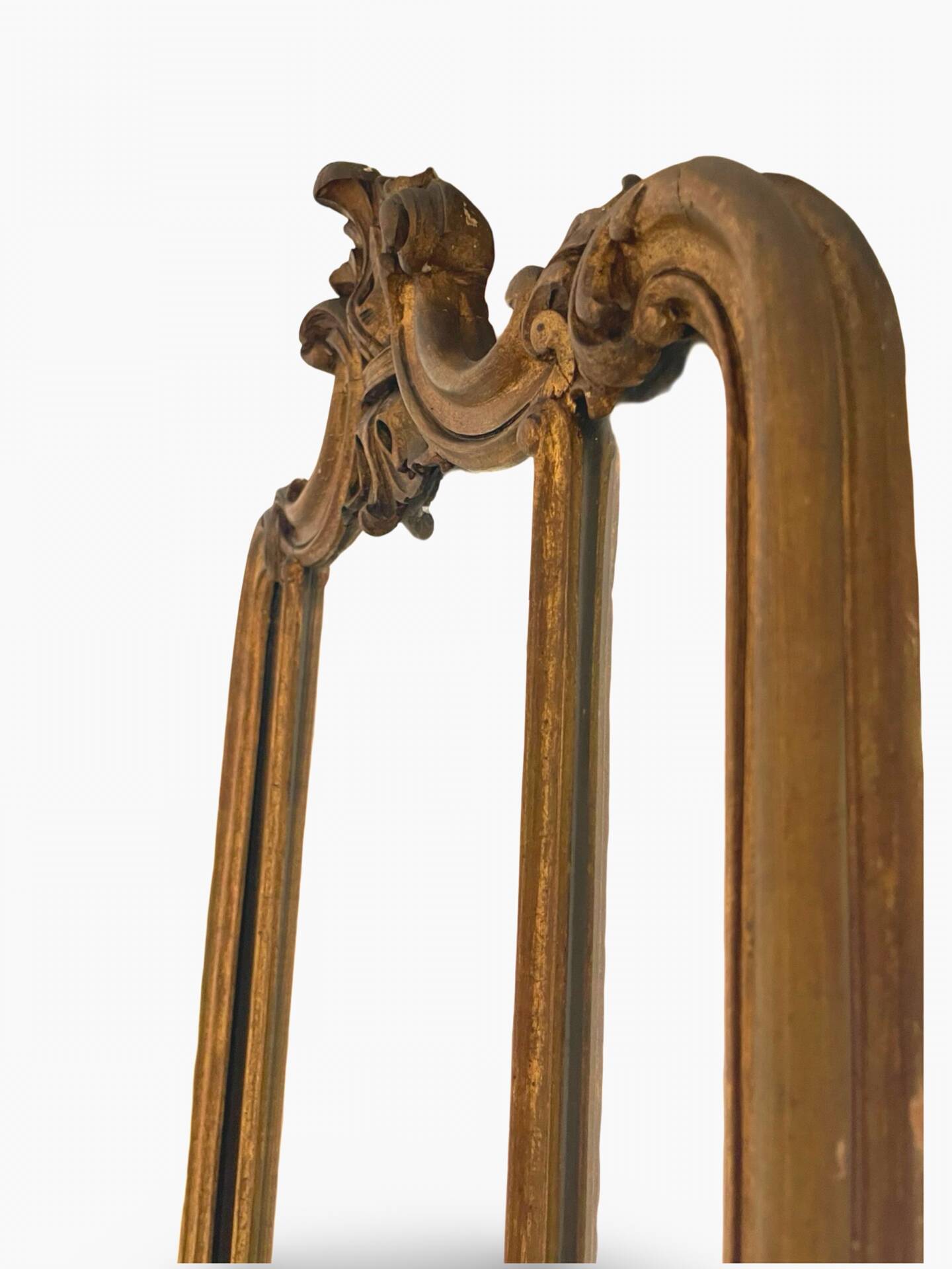 Antique Italian wall mirror, 19th century.