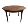 Table ronde scandinave avec rallonge