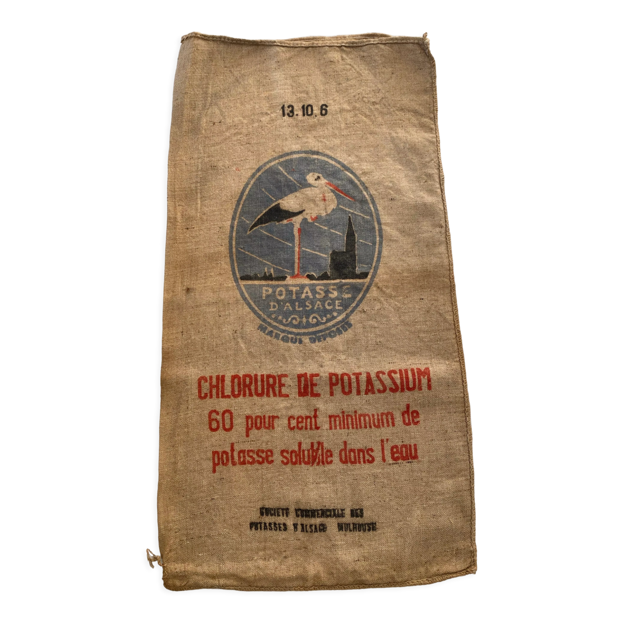 Jute bag "Potasse d'Alsace"