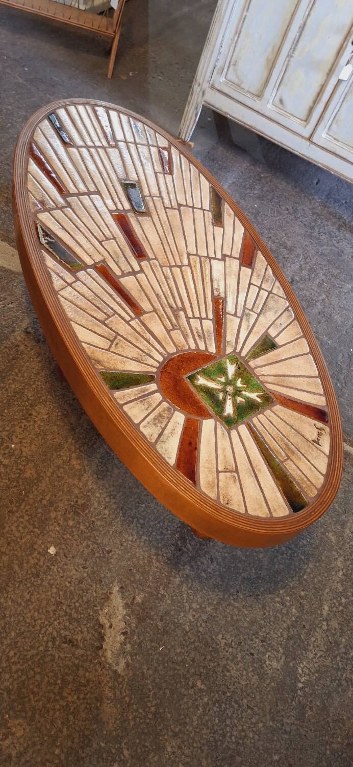 Ceramic coffee table