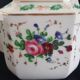 Large octagonal teapot porcelain from Paris "Old Paris", mid-19th century.