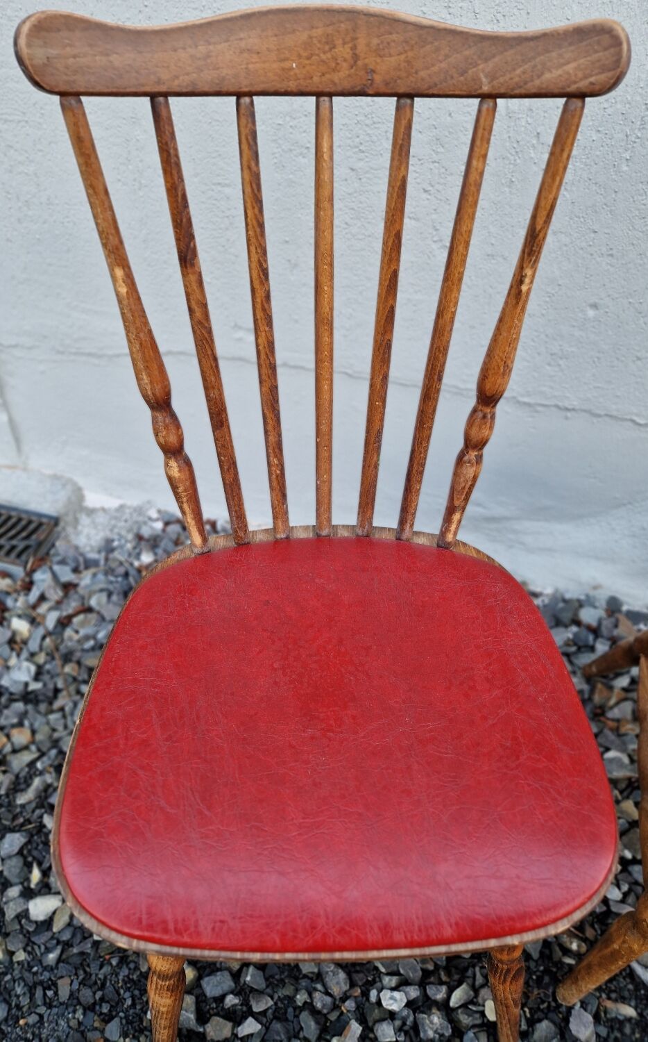 Set of 6 Baumann chairs in turned wood