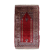 Vintage Pakistani carpet Lahore handmade 94cm x 178cm 1960s, 1C806