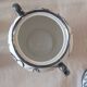 Coffee/tea service, glazed porcelain in Art Deco style, Saint Graal model.