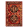 Multicoloured oriental house rug
