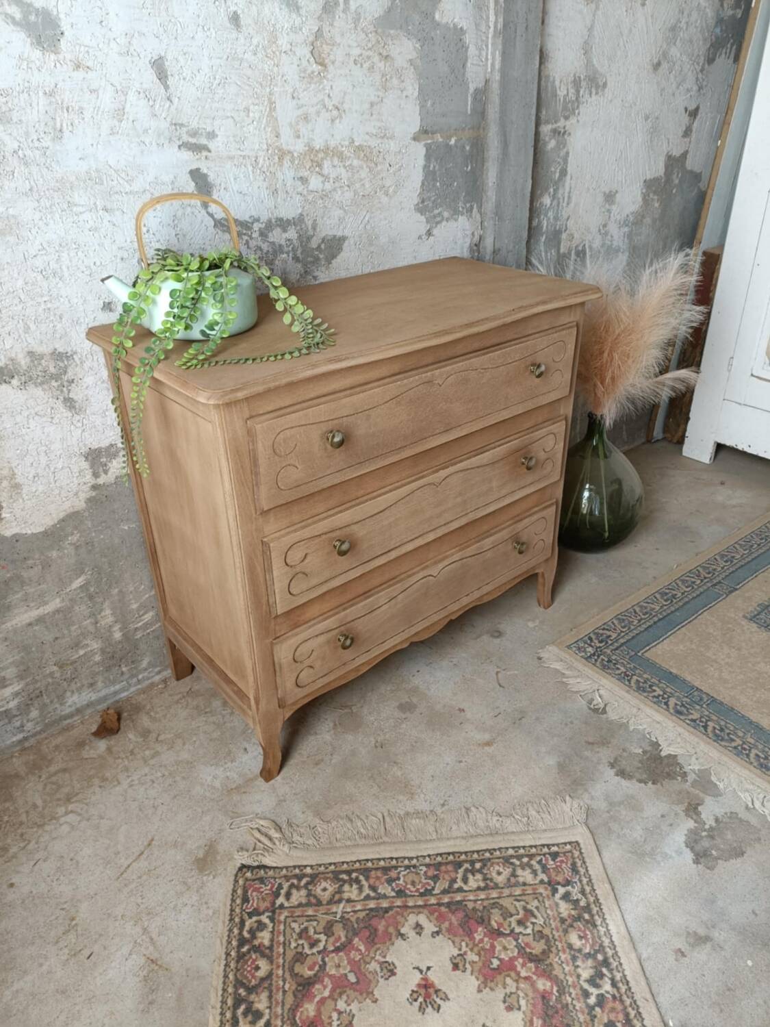 Commode en bois