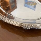 Grand plat ovale en argent