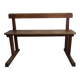 Rustic School Bench, 1950s