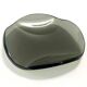 Thick Dark Green Glass Centerpiece / Trinket Bowl attr. to Fontana Arte, It