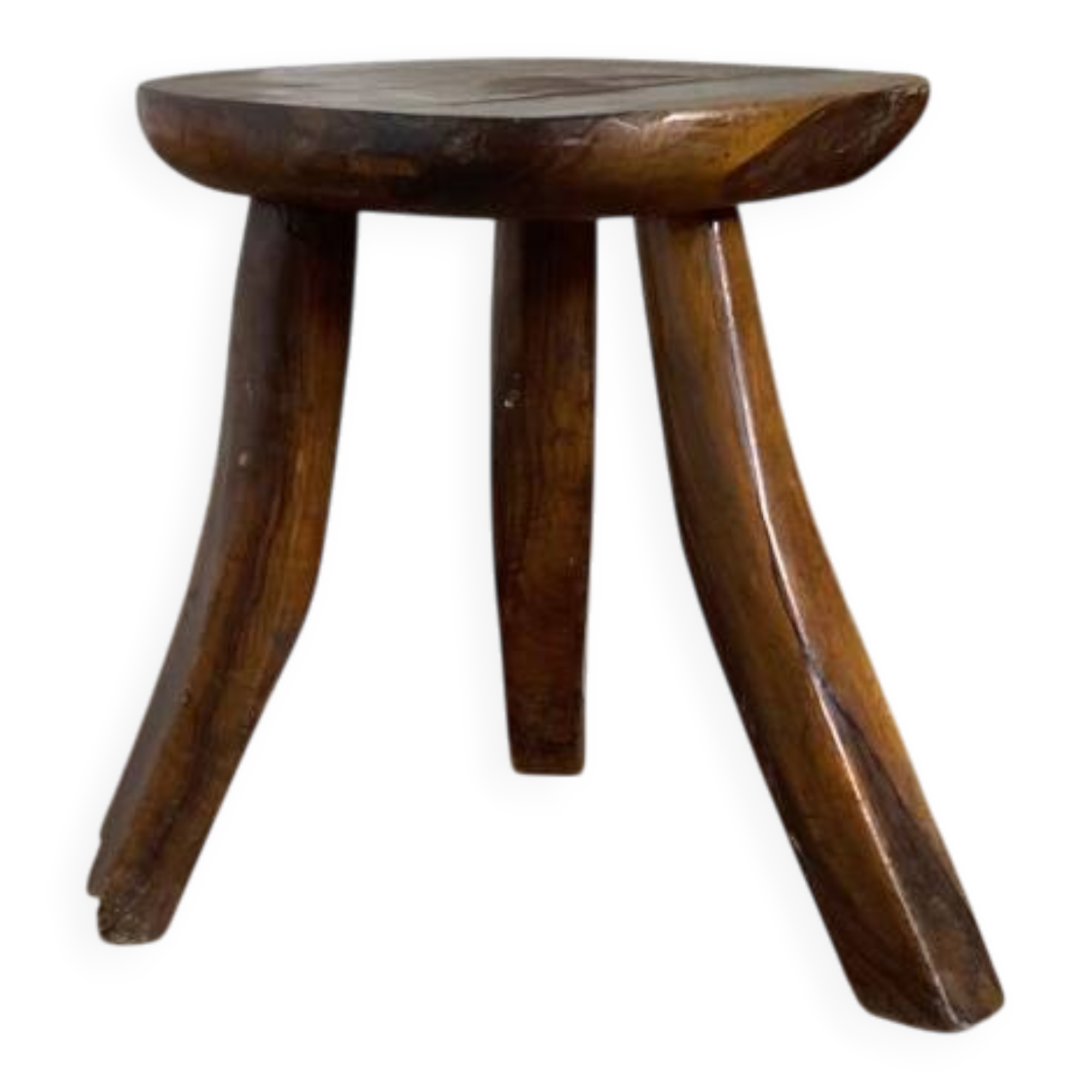 Brutalist tripod stool