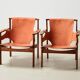 Carl-Axel Acking Pair of Trienna Lounge Chairs for Nordiska Kompaniet 1957