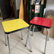 Set of 2 vintage Formica stools