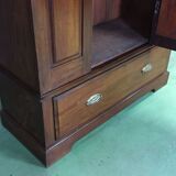 Mahogany english wardrobe