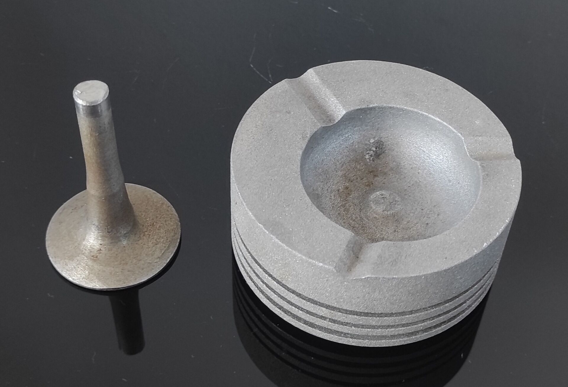 Vintage industrial ashtray