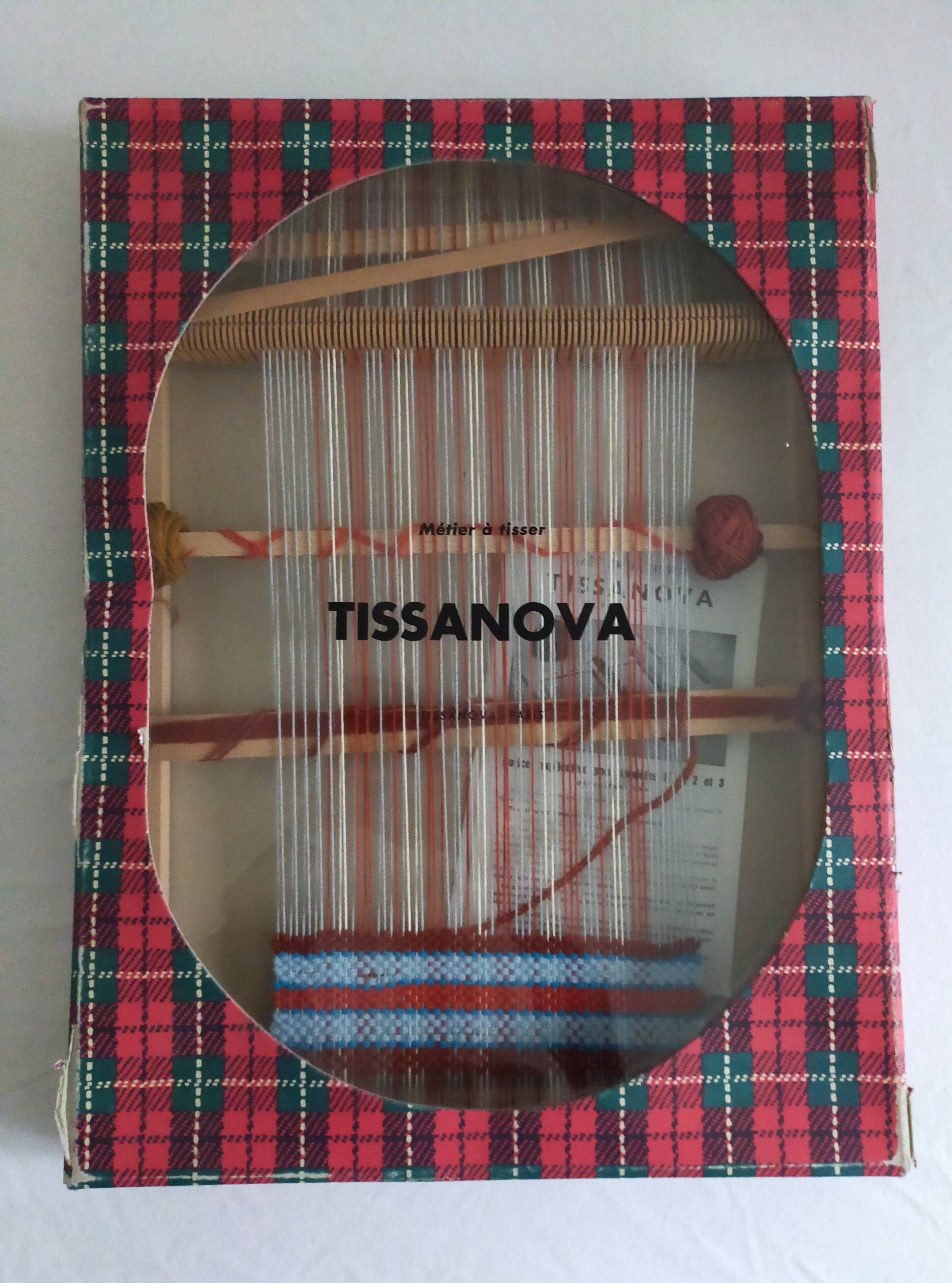 Vintage Tissanova loom in box