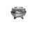 Art Deco silver sugar bowl, 1950s