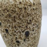 Large vintage fat lava vase