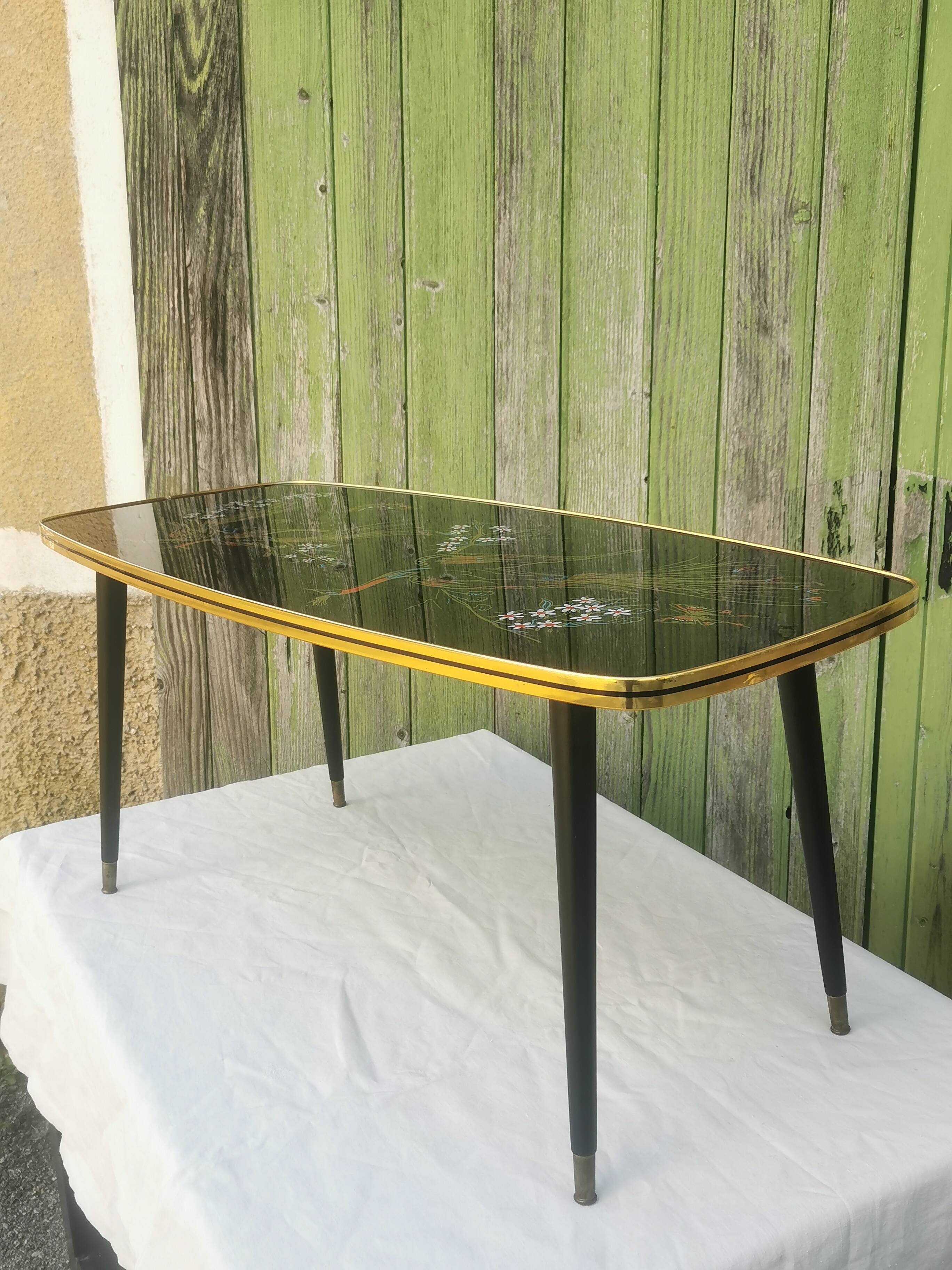 Vintage living room coffee table