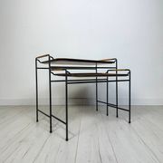 1960s Vintage Danish Teak Nesting Tables by Silva