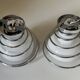 Pair of space age wall lights by Delmas from the 70s