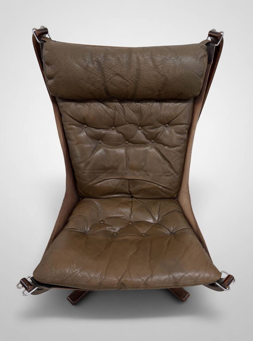 Falcon Chair By Vatne Møbler, Norway, 1970s.