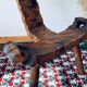 Antique tripod chair