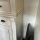 Large Wooden Country-Style Hutch / Buffet & Hutch Cabinet – Off-White