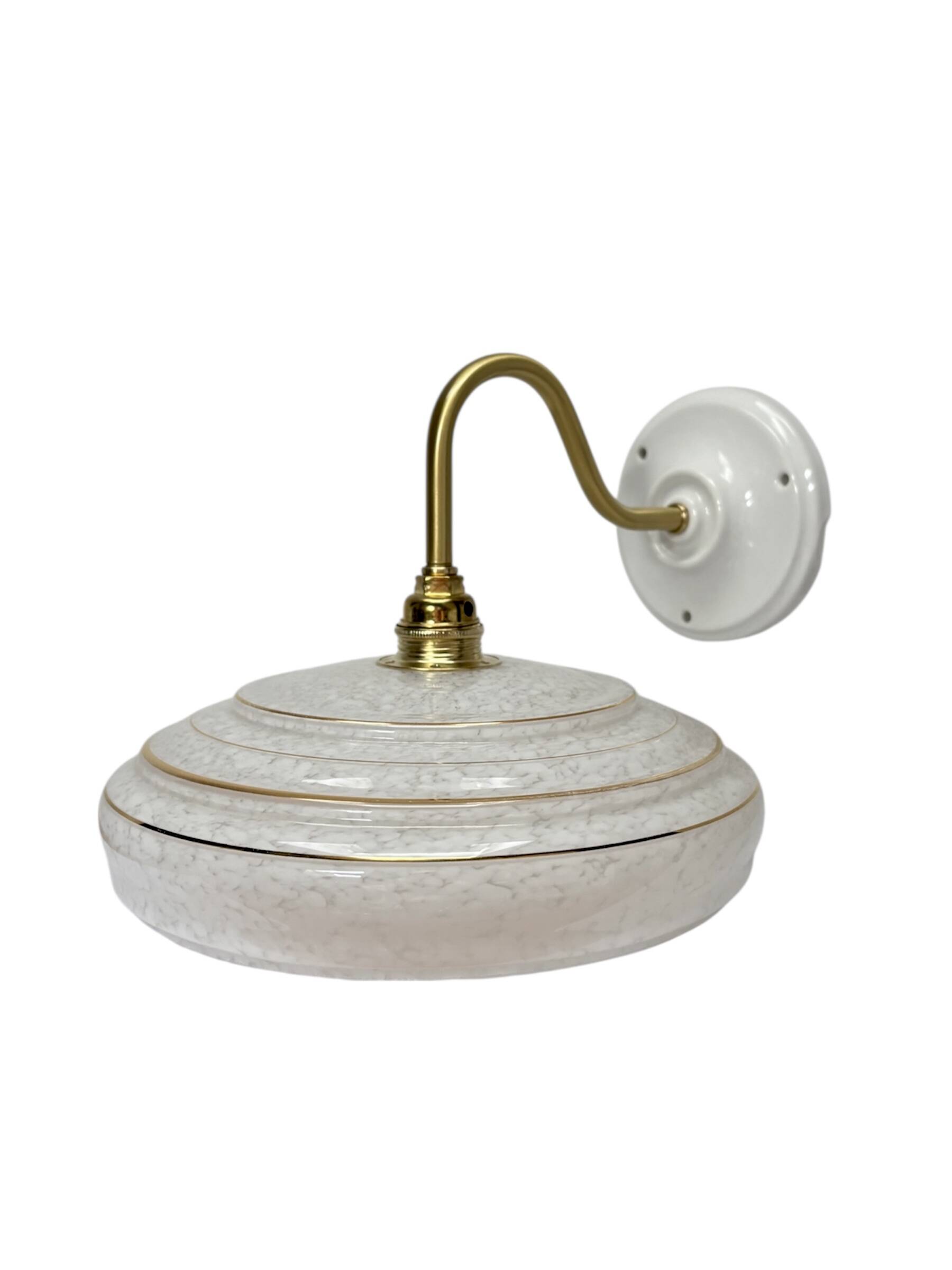 Vintage swan neck wall light