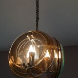 Chrome and glass hanging