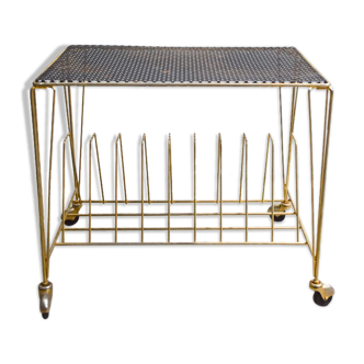 Table porte vinyles vintage 1970’