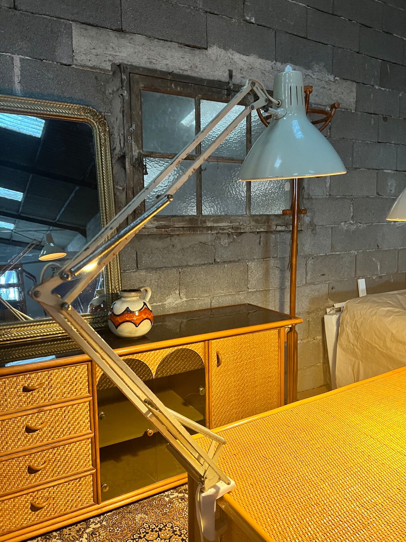 Vintage articulated architect lamp Luxo L1 by Jacob Jacobsen - 1970's