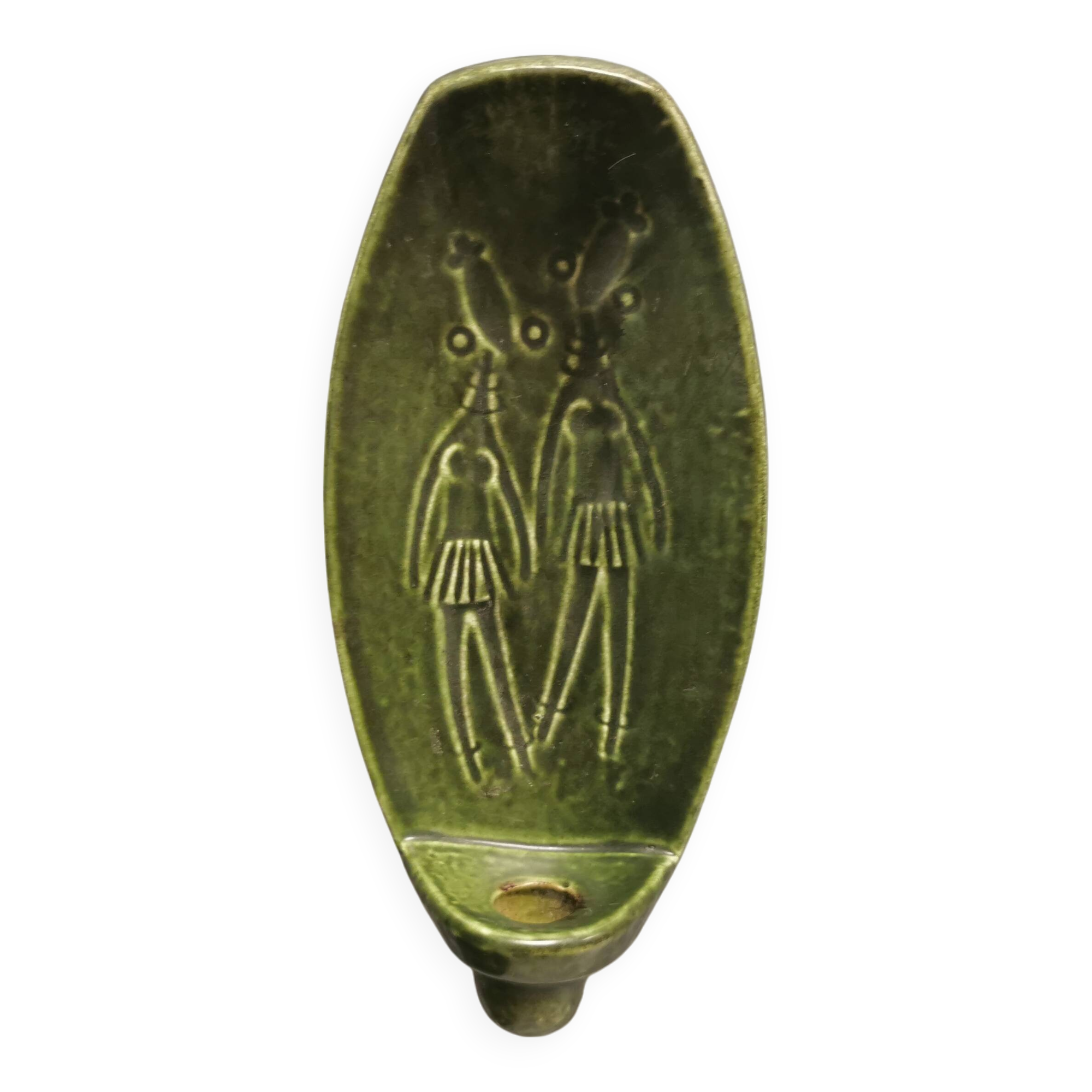 Wall candle holder designed by Piotr Baro for Knabstrup Denmark 1960s.