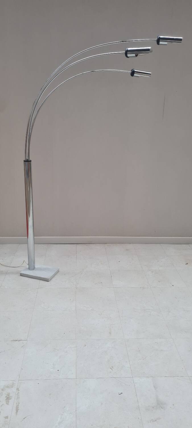 Lily of the valley floor lamp by Goffredo Reggiani 1970