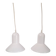 Confetti 80s suspension pair by Claus Bonderup