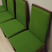 Ensemble de quatre chaises en palissandre, design danois, années 1970, fabricant : Dyrlund