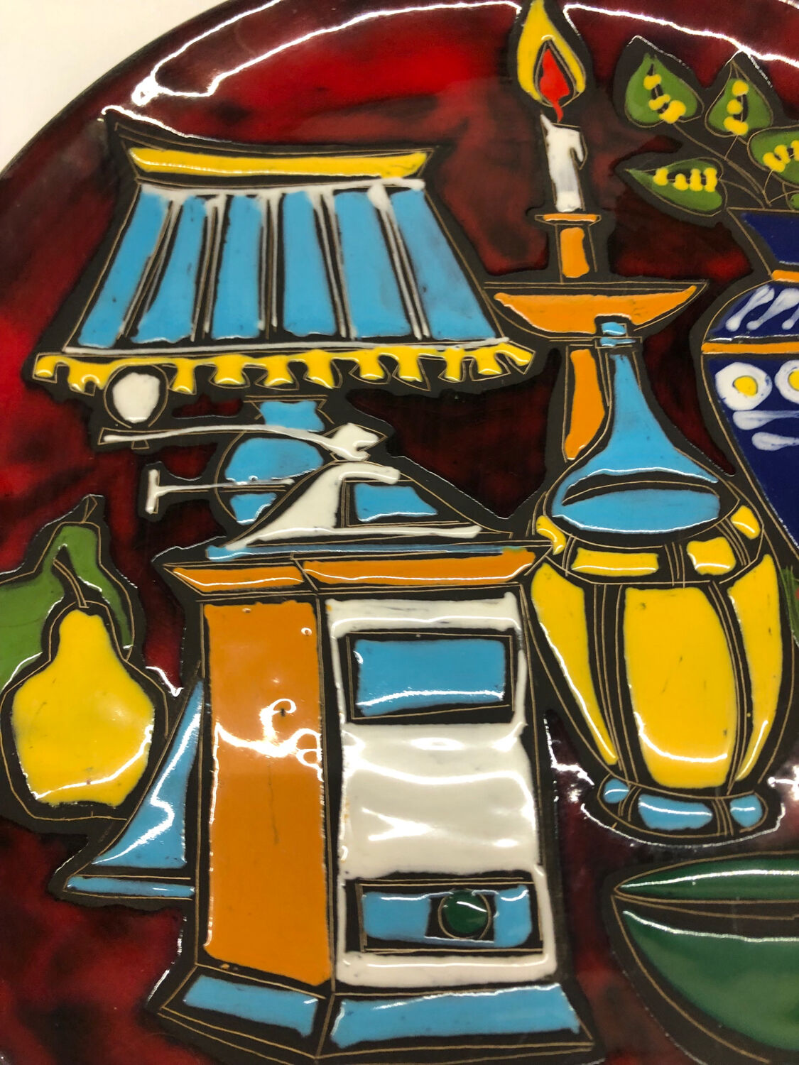 San Marino ceramic dish