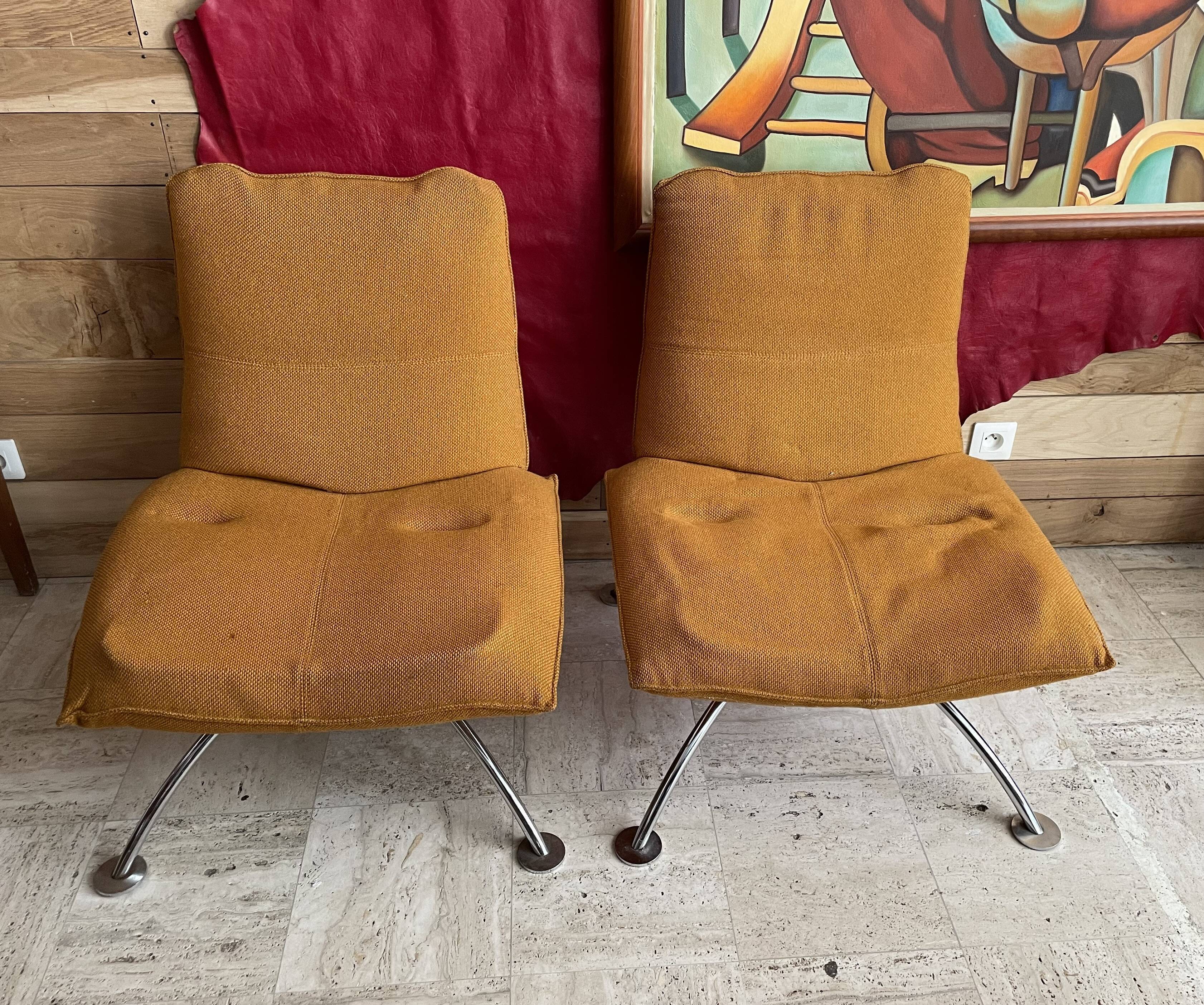 PAIR OF DRIVERS - MODEL "DELTA"- JEAN-LOUIS BERTHET