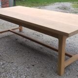 Farm table in solid oak