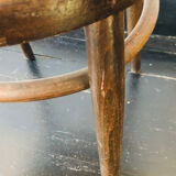 Pair of bistro chairs signed Thonet