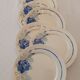 Flat plates in Badonviller earthenware