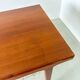 Scandinavian dining table in teak