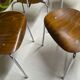 Set of four Se 68 chairs by Egon Eiermann for Wilde+Spieth.