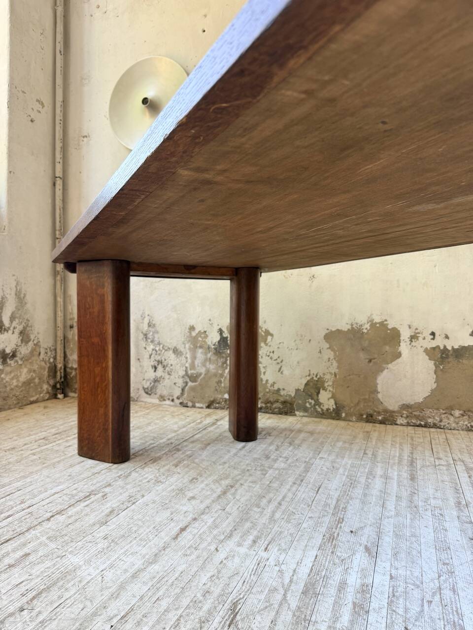 1950s oak reconstruction table